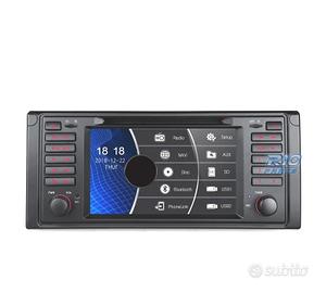 NAVIGATORE RADIO 7" BMW SERIE 5 E39 95-03 USB GPS