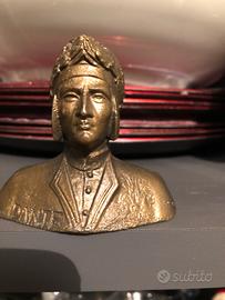 Busto Dante Alighieri in bronzo