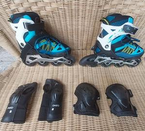 Pattini in linea OLEXO misura 32 - 35