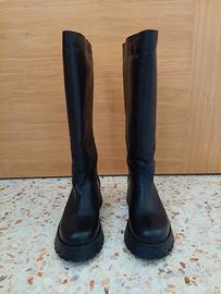 Stivali in vera pelle