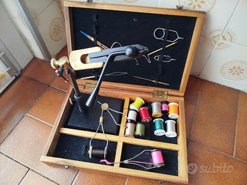 Kit costruzione mosche pesca a mosca – morsetto + 