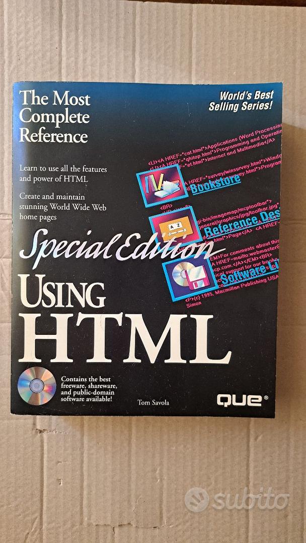Special Edition Using HTML - Libri e Riviste In vendita a Milano