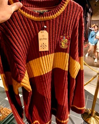 Maglione Quidditch Grifondoro Harry Potter nuovo