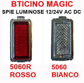 BTICINO MAGIC spie 5060R e 5060 24V/3W AC/DC