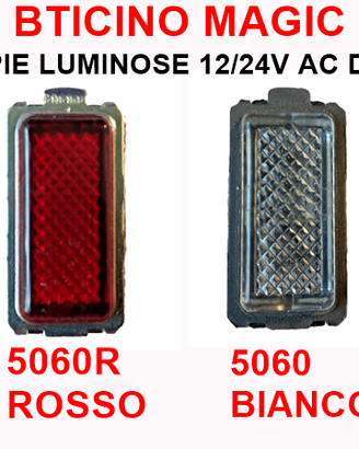 BTICINO MAGIC spie 5060R e 5060 24V/3W AC/DC