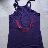 Top viola Patrizia Pepe - Taglia 42