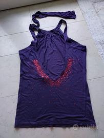 Top viola Patrizia Pepe - Taglia 42