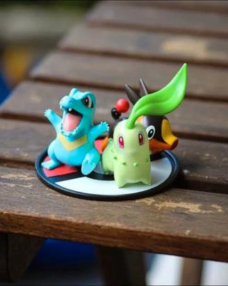 2 Pokemon az Official action figures diorama dal l