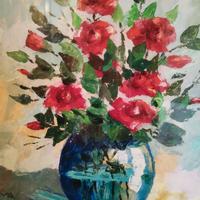 opera unica  ad olio su tela  Firmato