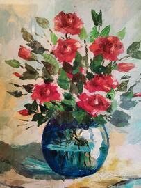 opera unica  ad olio su tela  Firmato