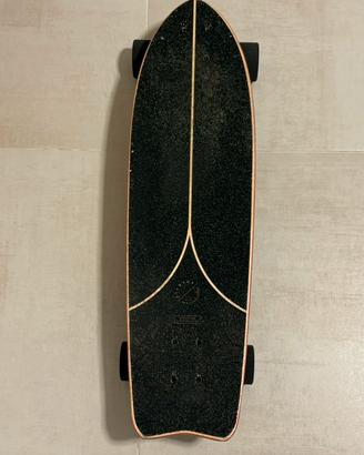 Longboard FISH 500 nero
