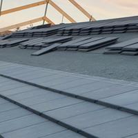 Tegole piane grigio scuro