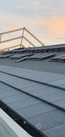 Tegole piane grigio scuro