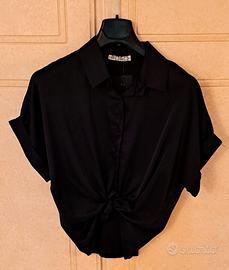 Elegante camicia blu tg. 44. Nuova