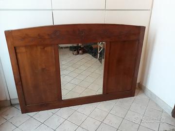 specchio vintage noce mass