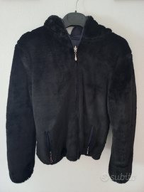 Pelliccia nera double face