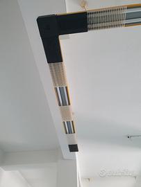 Plafoniera luci soffitto stile industriale da 2mt