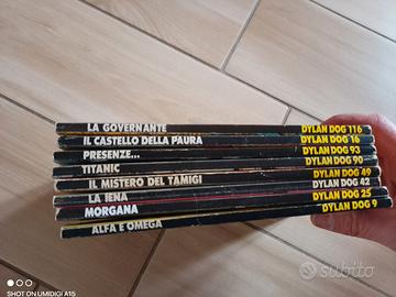 lotto di 8 fumetti di Dylan dog 