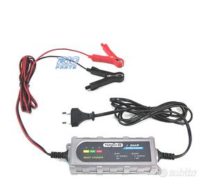 CARICABATTERIE PER AUTO MOTO BARCA 12V