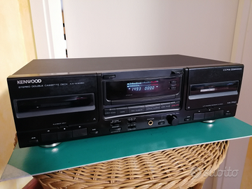 Registratore a cassette piastra kenwood kx-w4060