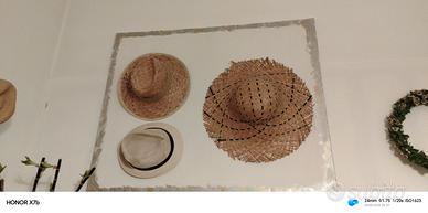 cappelli in paglia piccola collezione 5+2