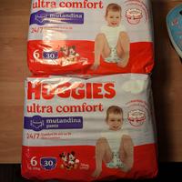60 pannolini Huggies mutandina taglia 6