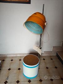 Casco asciugacapelli vintage anni ‘70