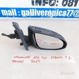 specchio specchietto dx manuale citroen c1 2015