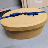 set argento pettini+specchio vintage 