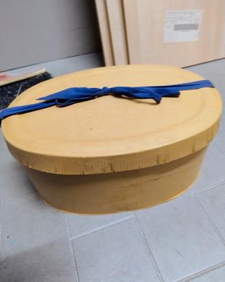 set argento pettini+specchio vintage 