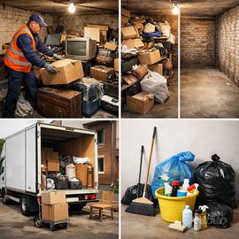 Pulizia cantine, garage e sgomberi rapidi