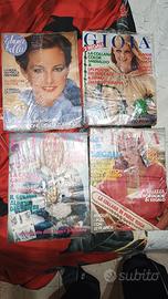 riviste anni 80 con omaggi sigillate vedi foto 