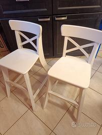 Coppia di sedie IKEA ingolf junior