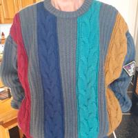 Anzi Besson, maglione da montagna