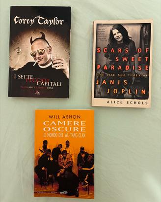 Libri Slipknot/ Wu Tang /Joplin