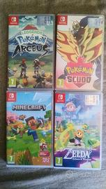 Giochi Nintendo Switch: Pokèmon, Zelda, Minecraft