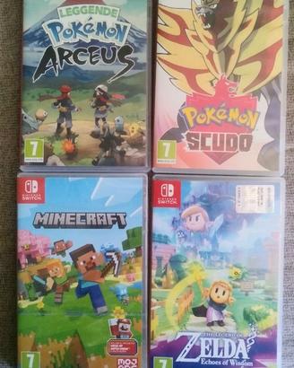 Giochi Nintendo Switch: Pokèmon, Zelda, Minecraft