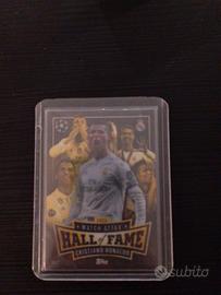 carta Cristiano Ronaldo hall of fame