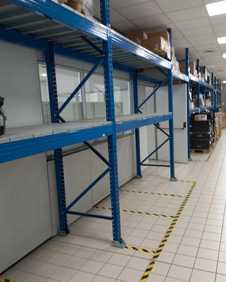 scaffalature portapallets scaffali incastro usati 