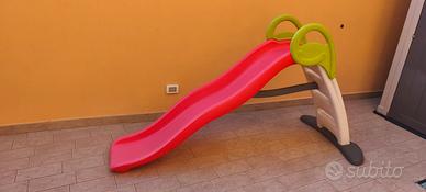 scivolo bambini con attacco rapido acqua