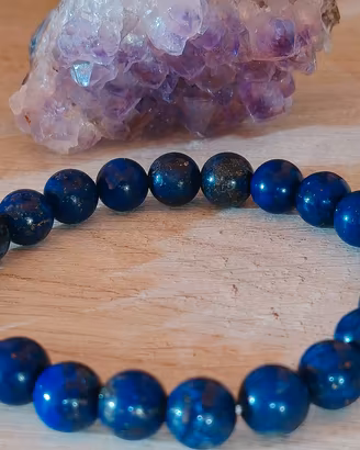 Bracciale in Lapislazzuli Rinforzato da 8mm