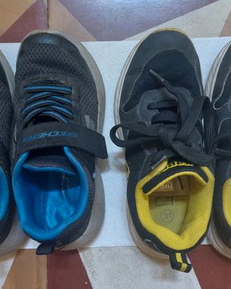 2 paia di scarpe per bambino
