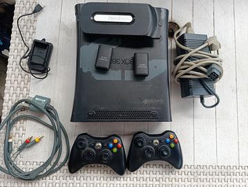 xbox 360 + 2 controller 