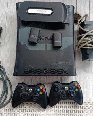 xbox 360 + 2 controller 