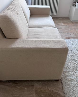 Divano letto salva spazio come nuovo (190x85)
