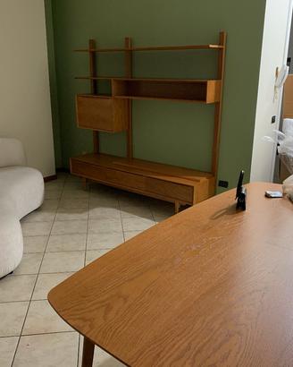 mobile TV + tavolo legno massello