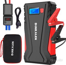 DINKALEN Avviatore Batteria Auto, 1500A Portatile