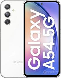 Samsung Galaxy A54 5G - 128GB White - come nuovo