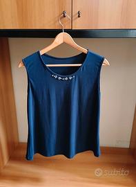 TOP donna Blu