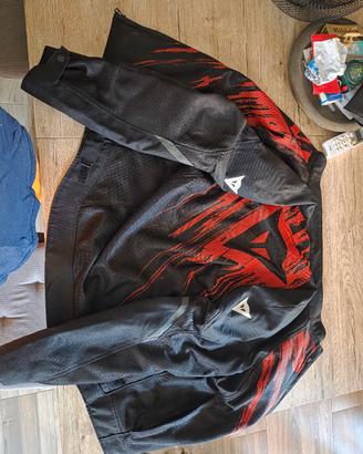 Dainese HEROSPHERE Asfalto Nero Rosso - Taglia 54